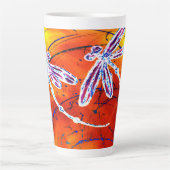 Outback Dragonfly Dance Milchtasse (Vorderseite)