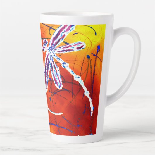 Outback Dragonfly Dance Milchtasse (Rechts)