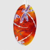 Outback Dragonfly Dance Ornament (Vorderseite)