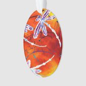 Outback Dragonfly Dance Ornament (Vorderseite)