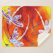 Outback Dragonfly Dance Sherpadecke (Vorderseite (Horizontal))