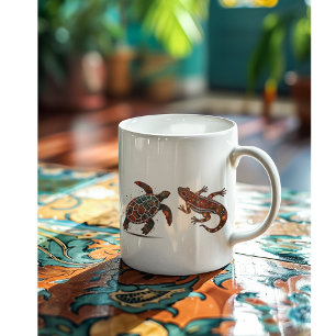 Outback Earth Spirits, Aborigine-Kunst Kaffeetasse