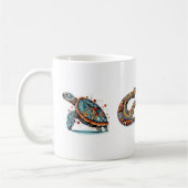 Outback Earth Spirits, Aborigine-Kunst Kaffeetasse (Links)