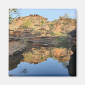 Outback-Felsbassin Magnet (Vorne)