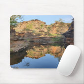 Outback-Felsbassin Mousepad (Mit Mouse)