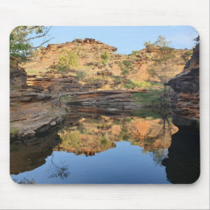 Outback-Felsbassin Mousepad