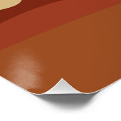 Outback Kangaroo Poster (Ecke)