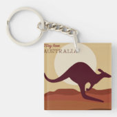 Outback Kangaroo Schlüsselanhänger (Vorderseite)