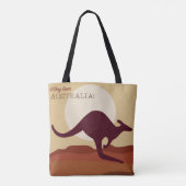 Outback Kangaroo Tasche (Rückseite)