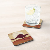 Outback Kangaroo Untersetzer (Rechte Seite)