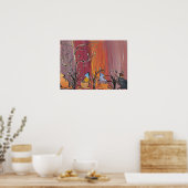 Outback Kangaroos Poster (Küche)
