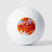 Outback Libellen-Tanz Golfball (Vorderseite)