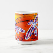 Outback Libellen Tanz Kaffeetasse (Mittel)