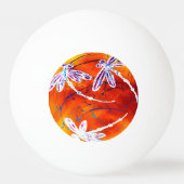 Outback Libellen-Tanz Tischtennisball (Vorderseite)