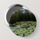 Outback Lily Pads Abzeichen Button (Vorne & Hinten)