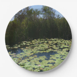 Outback Lily Pads Pappteller