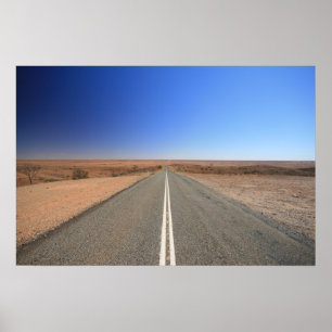 Outback Road, Australien - Poster, Landschaft Poster