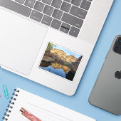 Outback Rock Pool Aufkleber (Laptop mit iPhone)