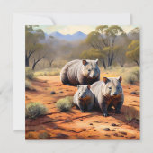 Outback Trio: Wombat Wanderers (Rückseite)