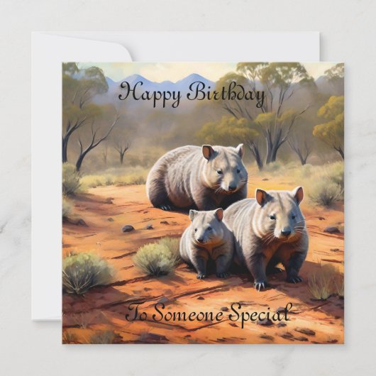 Outback Trio: Wombat Wanderers (Vorderseite)