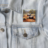 Outback Trio: Wombat Wanderers Button (Beispiel)