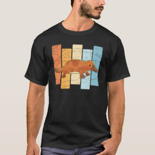 Outback-Zoo-Tier Süßer Schnabeltier Retro Australi T-Shirt