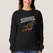 Outbursts of Patriotic Sarcasm 4th of July Indepen Sweatshirt (Vorderseite)