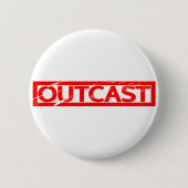 Outcast-Briefmarke Button (Vorderseite)