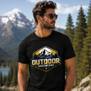 Outdoor-Abenteuer-Berg-T-Shirt T-Shirt