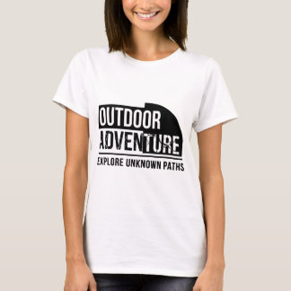 Outdoor-Abenteuer – Entdecken Sie unbekannte Wege  T-Shirt
