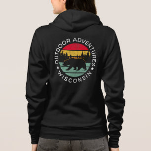 Outdoor-Abenteuer Wisconsin Hoodie