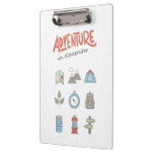 Outdoor Adventure Camping Klemmbrett (Links)