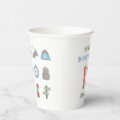 Outdoor Adventure Camping Wanderkid's Pappbecher (Rechts)