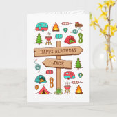 Outdoor Adventure Card Karte (Gelbe Blume)