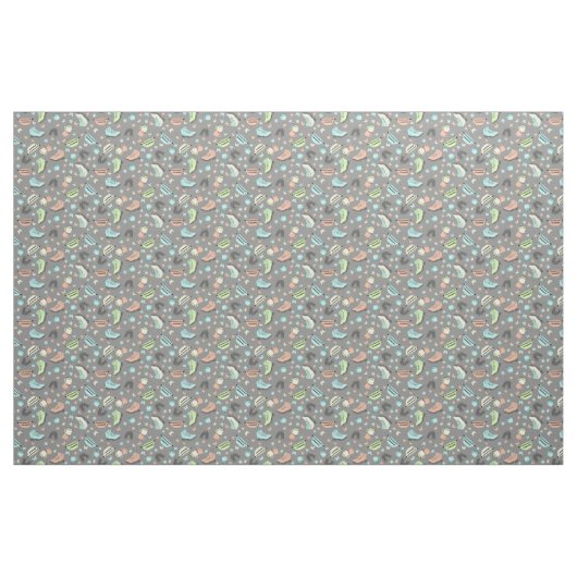 Outdoor Adventure Collage Gemustertes Gewebe Stoff (Fat Quarter (45,7 x 55,9 cm))