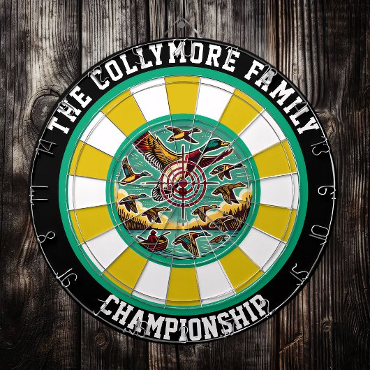 Outdoor Adventure Ducks Artwork Dartscheibe