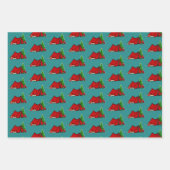 Outdoor Adventure Lovers Weihnachts-Camping Geschenkpapier Set (Vorderseite 2)