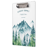 Outdoor Adventure Reiseführer Bergpin Klemmbrett (Links)