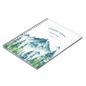 Outdoor Adventure Reiseführer Bergpin Notizblock (Linke Seite)