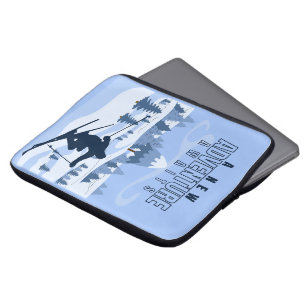Outdoor Adventure Snowboarden Winter Laptopschutzhülle