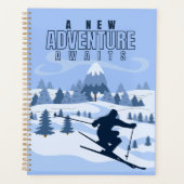 Outdoor Adventure Snowboarden Winter Planer (Vorderseite)