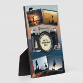 Outdoor Adventure Travel Erinnerungen Foto Plaque Fotoplatte (Seite)