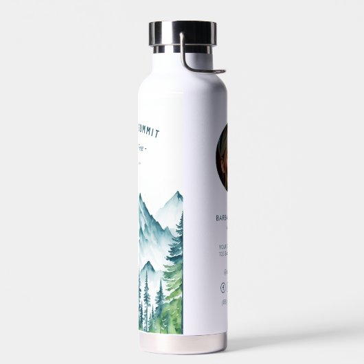 Outdoor Adventure Travel Pine Forest Trinkflasche (Links)