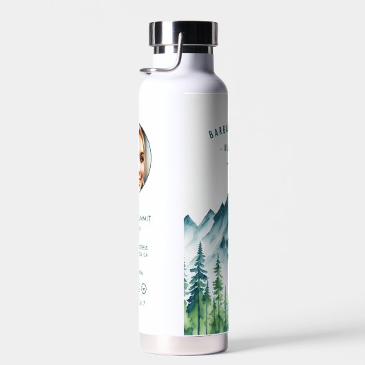 Outdoor Adventure Travel Pine Forest Trinkflasche (Rechts)
