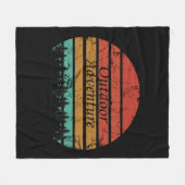 Outdoor Adventure Wander-Liebhaber Fleecedecke (Vorderseite (Horizontal))