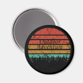 Outdoor Adventure Wander-Liebhaber Magnet (Vorderseite/Rückseite)