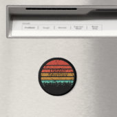 Outdoor Adventure Wander-Liebhaber Magnet (In Situ (Geschirrspüler))