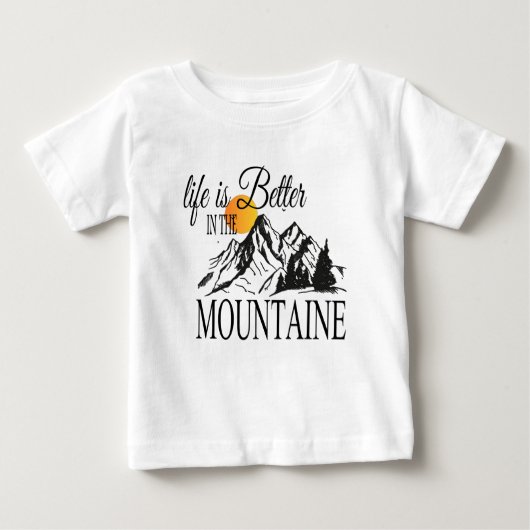 Outdoor Adventurers Baby T-shirt (Vorderseite)