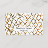 Outdoor Adventures Earthtone Visitenkarte (Vorderseite)