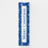 Outdoor Banner frohe Weihnachten (Vertikal)